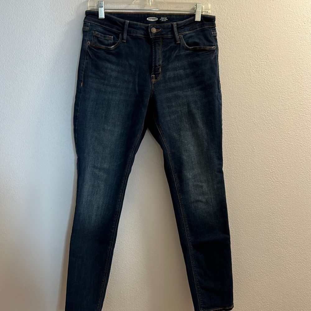 Old Navy Rockstar Supper Skinny mid-rise Jeans size 10 short